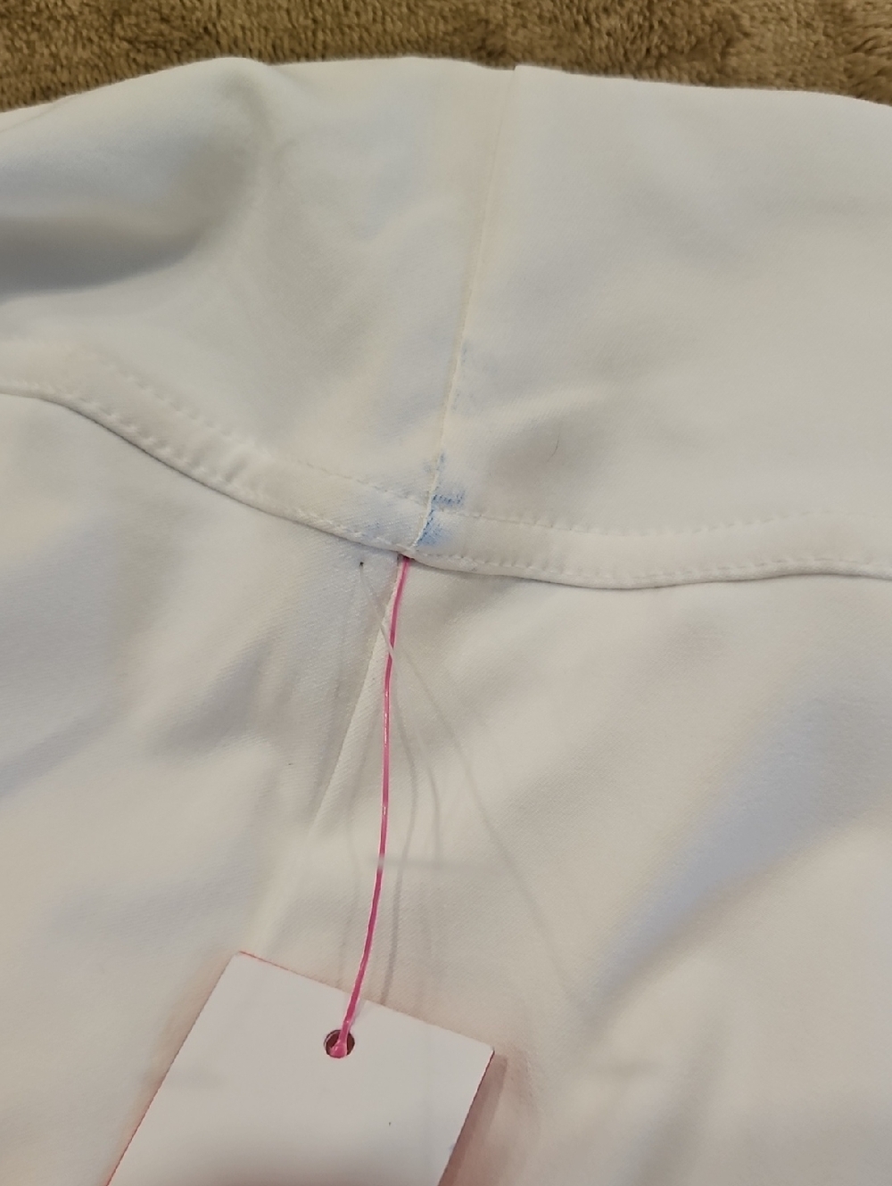Lilly Pulitzer White Active Skirt with Gold Logo - Picture 5 of 5